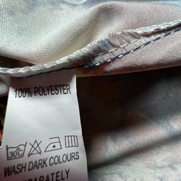 NWOT 📌 Colorful unusually Design  Maxi A-Line Sleeveless Dress - Picture 12 of 14